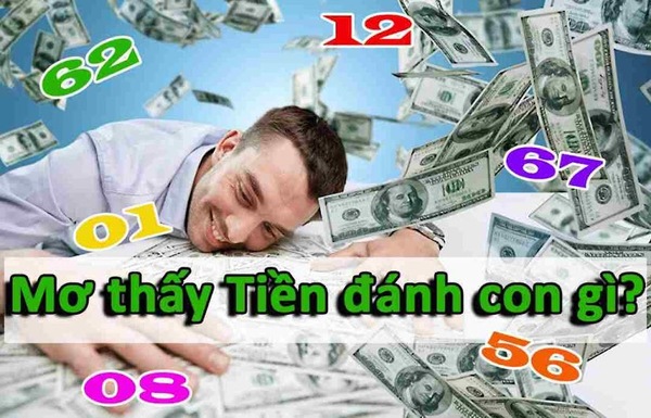 mơ thấy tiền đánh con gì