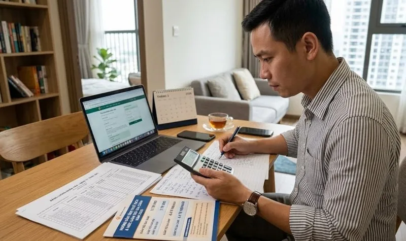 Biểu thuế lũy tiến từng phần áp dụng cho thu nhập từ tiền lương.