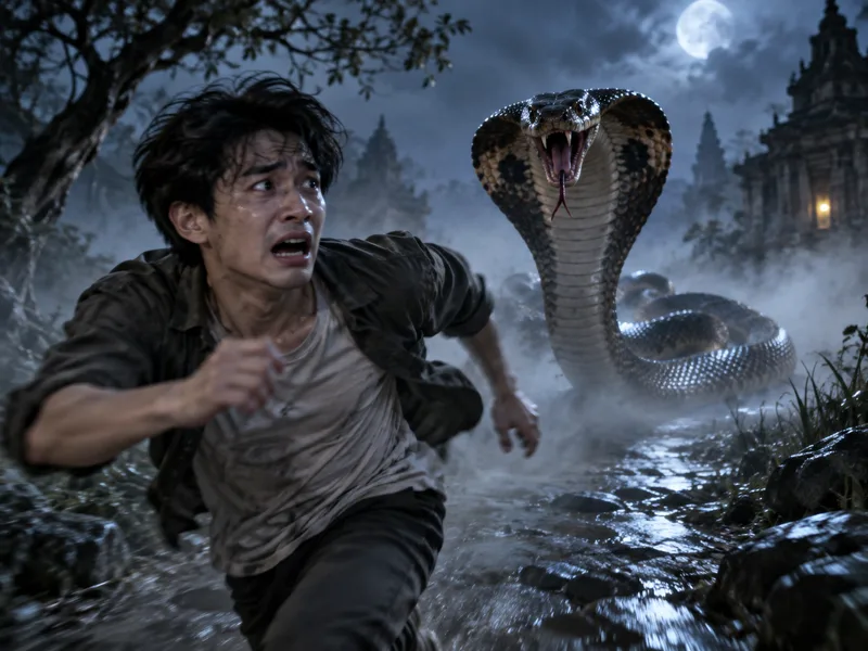 Bị rắn hổ mang đuổi trong mơ có thể gợi cảm giác né tránh áp lực