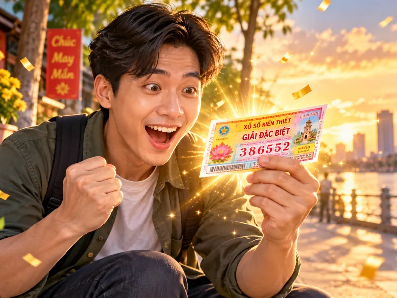 Nhặt được vé số trúng thưởng gợi liên tưởng đến vận may bất ngờ