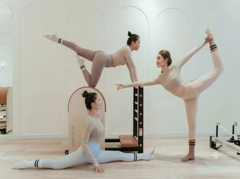 Tập Pilates kết hợp hơi thở và chuyển động giúp tăng sự tập trung