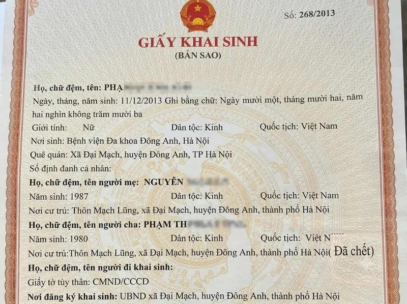 Kiểm tra và xử lý thông tin sai lệch khi xin bản sao giấy khai sinh