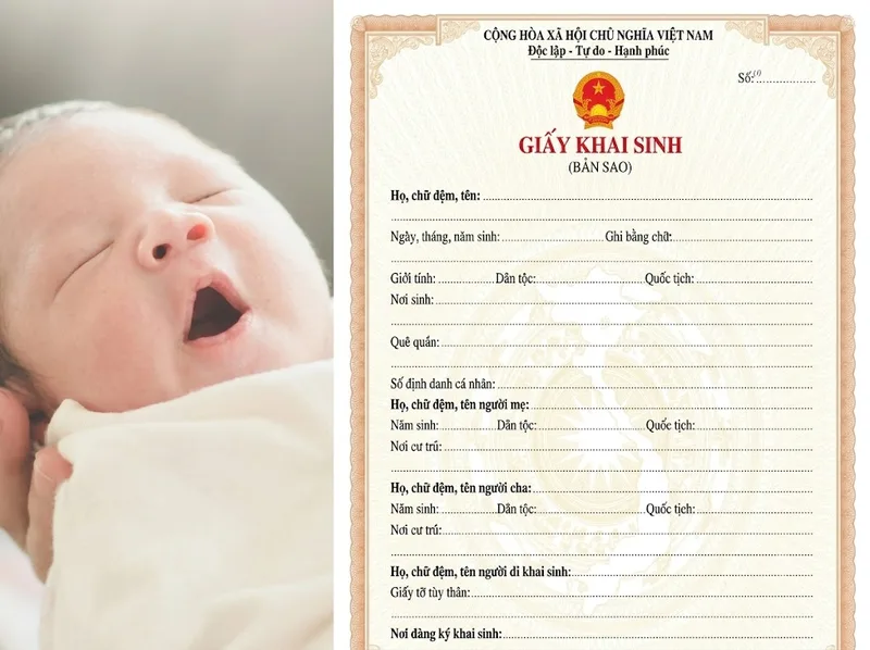Xin giấy khai sinh bản sao ở trung tâm dịch vụ hành chính công của Xã/phường